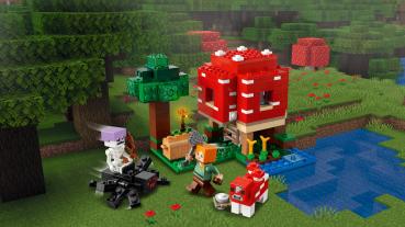 LEGO® Minecraft™ Das Pilzhaus 272 Teile 21179