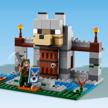 LEGO® Minecraft™ Die Wolfsfestung 312 Teile 21261