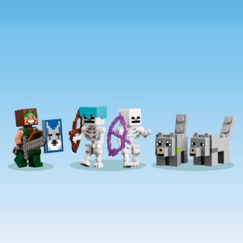 LEGO® Minecraft™ Die Wolfsfestung 312 Teile 21261