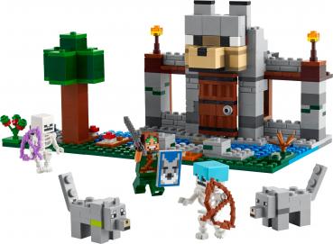 LEGO® Minecraft™ Die Wolfsfestung 312 Teile 21261