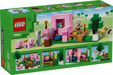 LEGO® Minecraft™ Das Babyschwein-Haus 238 Teile 21268