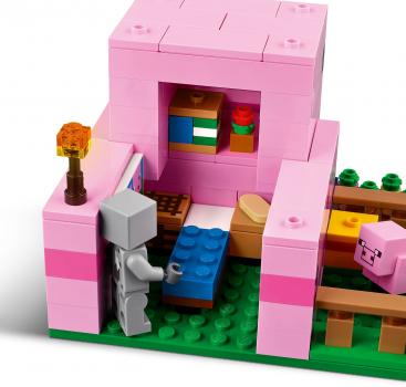 LEGO® Minecraft™ Das Babyschwein-Haus 238 Teile 21268