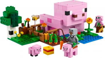 LEGO® Minecraft™ Das Babyschwein-Haus 238 Teile 21268