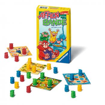 Ravensburger Mitbringspiel Farbzuordnungsspiel Affenbande 23114