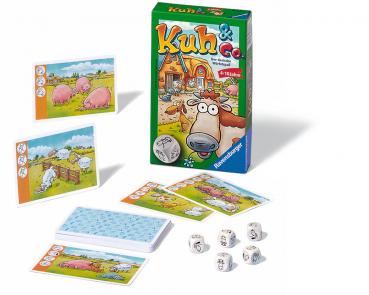 Ravensburger Mitbringspiel Würfelspiel Kuh & Co. 23160