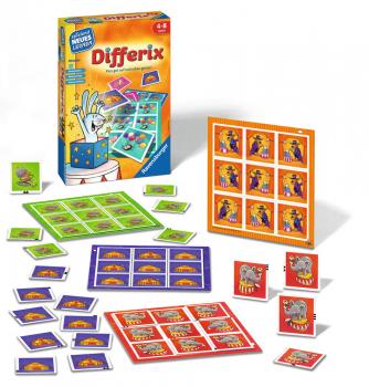 Ravensburger Spielend Neues Lernen Konzentrations- und Legespiel Differix 24930