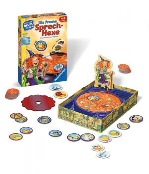 Ravensburger Spielend Neues Lernen Sprachförderspiel Die freche Sprech-Hexe 24944