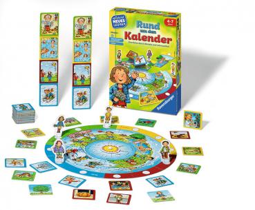 Ravensburger Spielend Neues Lernen Natur-Lernspiel Rund um den Kalender 24984