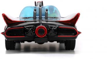 Jada Modellauto Hollywood Rides Batman 1966 Class. Batmobile Deluxe mit 3 Figuren 1:24 253215011