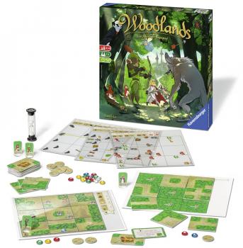 Ravensburger Familienspiel Wettlaufspiel Woodlands 26777