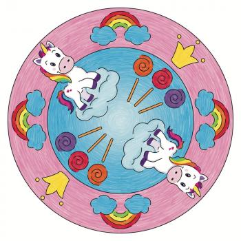 Ravensburger Creation Mandala Designer Midi Unicorn 29703