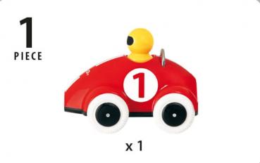 Brio Kleinkindwelt Holz Rollspielzeug Push & Go Rennwagen 30226