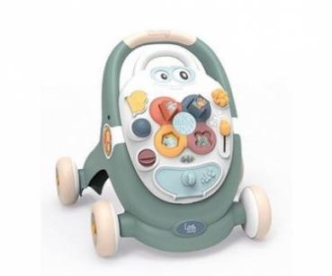 Smoby Spielzeug Little Smoby 3-in-1 Lauflernwagen Baby Kinder 7600140304