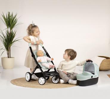 Smoby Spielzeug Rollenspiel Puppen 3in1 Puppenwagen Maxi Cosi 7600253120