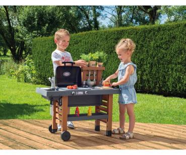 Smoby Outdoor Spielzeug Garten Küche Grill Kindergrill 7600312004