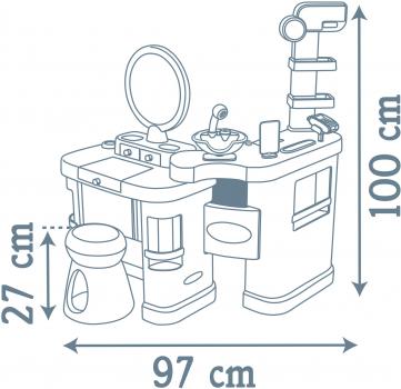 Smoby Spielzeug Rollenspiel My Beauty Center Kosmetikstudio 7600320240