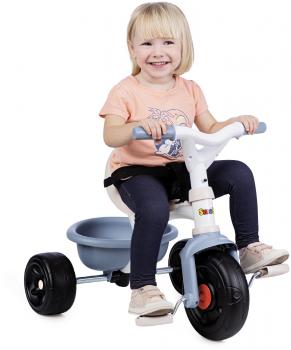 Smoby Outdoor Spielzeug Fahrzeug Dreirad Be Fun blau 7600740336