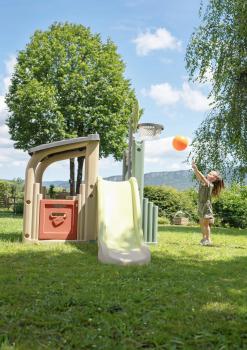 Smoby Outdoor Spielzeug Garten Klettergerüst Smoby Life Fun Center 7600840206