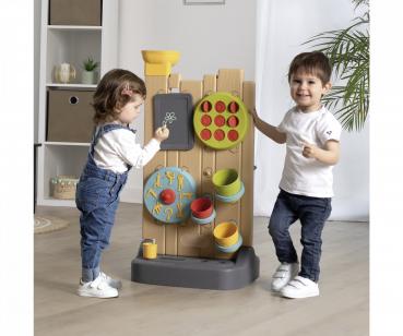 Smoby Outdoor Spielzeug Garten Activity 6-in-1 Wall mit 6 Spielen Spielewand 7600840300