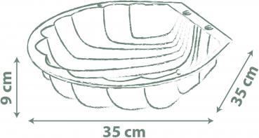 Smoby Outdoor Spielzeug Sand & Strand Life Sandmuschel + Sandspielzeug 7600850209