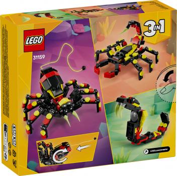 LEGO® Creator Wilde Tiere: Überraschungsspinne 153 Teile 31159