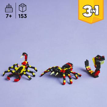 LEGO® Creator Wilde Tiere: Überraschungsspinne 153 Teile 31159