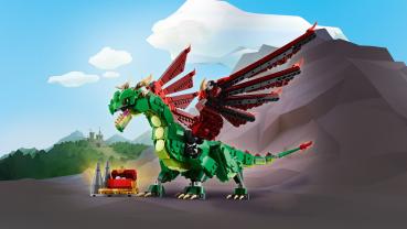 LEGO® Creator Grüner Drache 715 Teile 31161