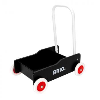 Brio Babywelt Holz Lauflernwagen schwarz 31351