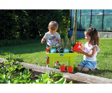 Ecoiffier Outdoor Spielzeug Garten Kinder Hochbeet Gärtnerset 7600004290