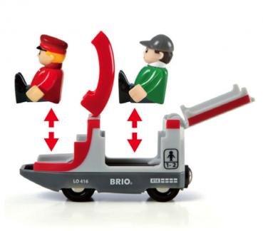 Brio World Eisenbahn Zug Roter Reisezug 5 Teile 33505