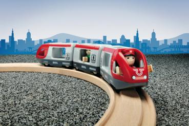 Brio World Eisenbahn Zug Roter Reisezug 5 Teile 33505