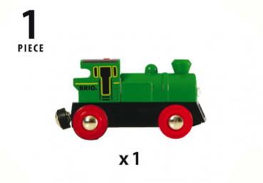 Brio World Eisenbahn Lok Speedy Green Batterielok 33595