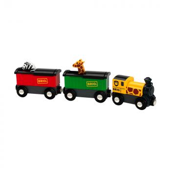 Brio World Eisenbahn Zug Safari-Zug 3 Teile 33722