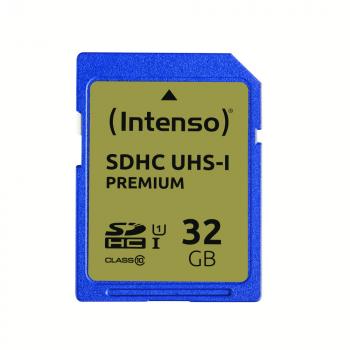 Intenso SDHC Karte 32GB Speicherkarte UHS-I Premium 90 MB/s Class 10