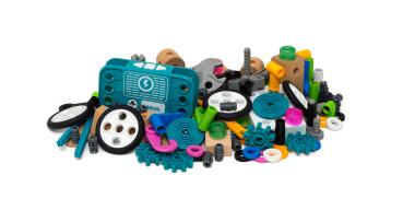 Brio Spielzeug Bausystem Builder Motor Konstruktions Set 120 Teile 34591