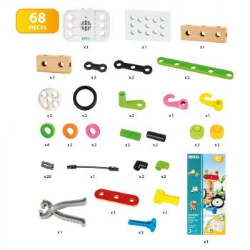 Brio Spielzeug Bausystem Builder Soundmodul Konstruktion Set 67 Teile 34592