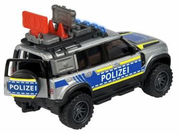 Majorette Spielzeugauto Polizei Grand Series Land Rover Police 213712000