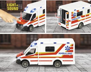 Majorette Spielzeugauto Krankenwagen Grand Series Mercedes-Benz Sprinter Ambulance 213712001