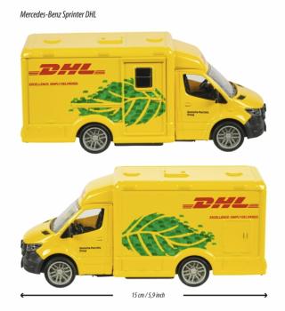 Majorette Spielzeugauto Sprinter Grand Series Mercedes-Benz Sprinter DHL 213742000