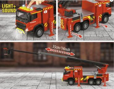 Majorette Spielzeugauto Feuerwehr Grand Series Volvo Truck Fire Engine 213713000