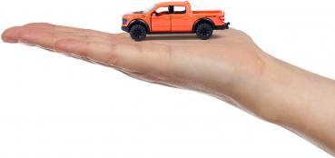 Majorette Spielzeugauto Premium Cars Ford F-150 Raptor orange 212053052Q39