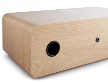 Thomson Bluetooth Kompaktanlage MIC201IDABBT USB MP3 Qi-Charger DAB+ Radio Holz weiß TH371697