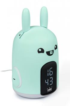 Bigben Kids Wecker und Nachtlicht HELLO Rabbit dimmbares Display AU387032