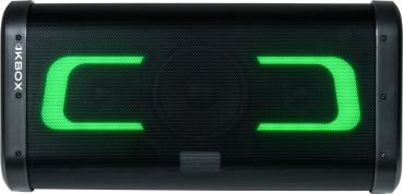 Bigben Bluetooth KBOX kabelloser Karaoke-Lautsprecher Lichteffekten 2 Mikrofonen schwarz AU387056