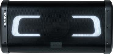 Bigben Bluetooth KBOX kabelloser Karaoke-Lautsprecher Lichteffekten 2 Mikrofonen schwarz AU387056