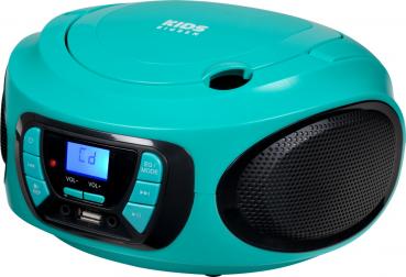 Bigben tragbarer CD Player CD62 blau Bluetooth USB MP3 FM Radio AU387315