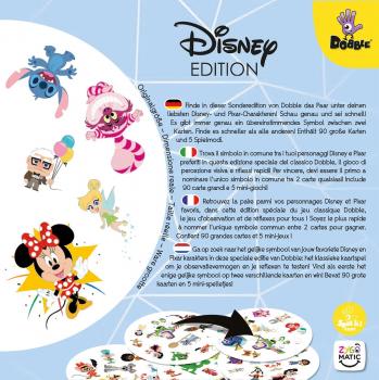 Zygomatic Familienspiel Reaktionsspiel Dobble Disney Edition ZYGD0044