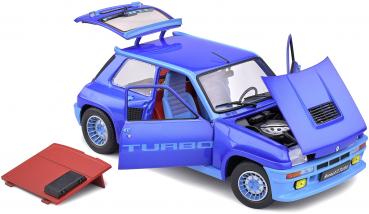 Solido Modellauto Maßstab 1:18 Renault 5 Turbo blau 1981 S1801308