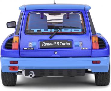 Solido Modellauto Maßstab 1:18 Renault 5 Turbo blau 1981 S1801308