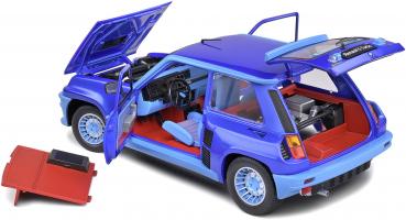 Solido Modellauto Maßstab 1:18 Renault 5 Turbo blau 1981 S1801308